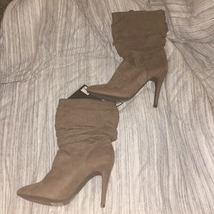 Forever 21 Taupe Booties